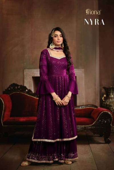 Nyra By Fiona Designer Partywear Readymade Salwar Kameez Collection